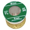 thumbnail image 1 of Bussmann TL-30PK4, 2.38" x 2.25" x 1.25" 30A, 125V TL Edison Plug Electrical Fuse 4 Piece 3 Pack, 1 of 4