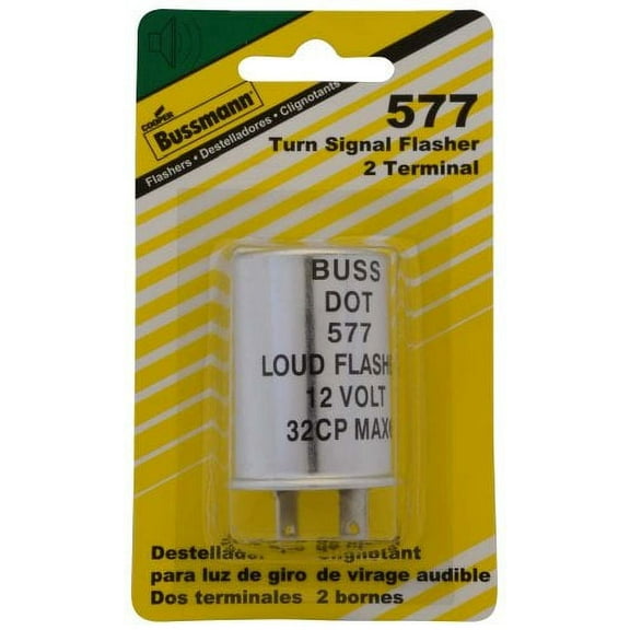 Bussmann (bp/577-Rp) 4 Amp 12v Dc Carded Thermal Loud Flasher