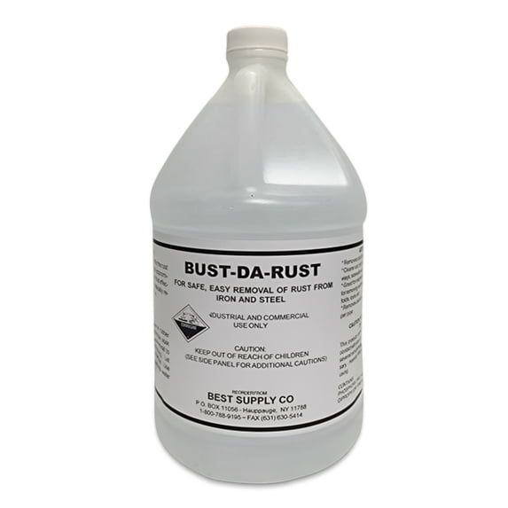Bust - Da - Rust Liquid - Removes Rust from Any Steel Surface - 1x1 Gallon