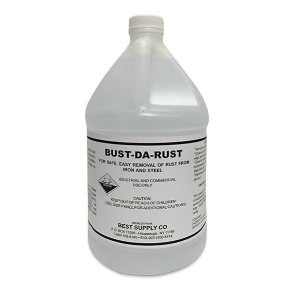 Bust - Da - Rust Liquid - Removes Rust from Any Steel Surface - 1x1 Gallon