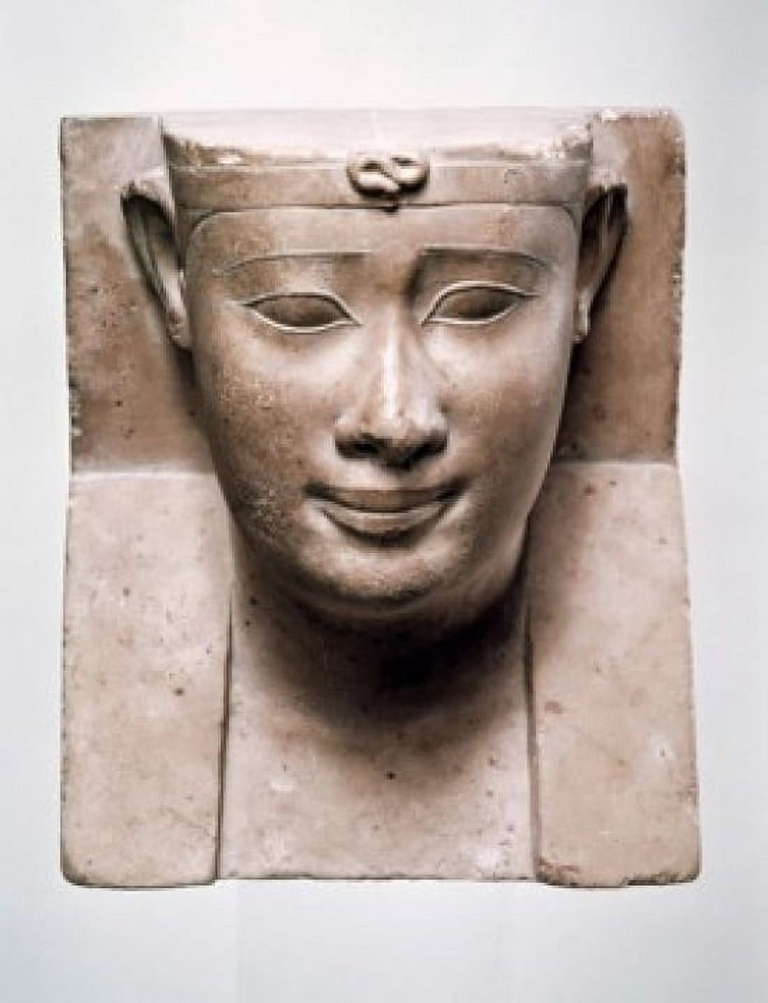 Bust Of A Man  C30 BC Egyptian Art(- ) Sculpture Staatliche Museen Preussischer Kulturbesitz (Agyptisches Museum und Papyrussammlung) Berlin Canvas Art -  (24 x 36)