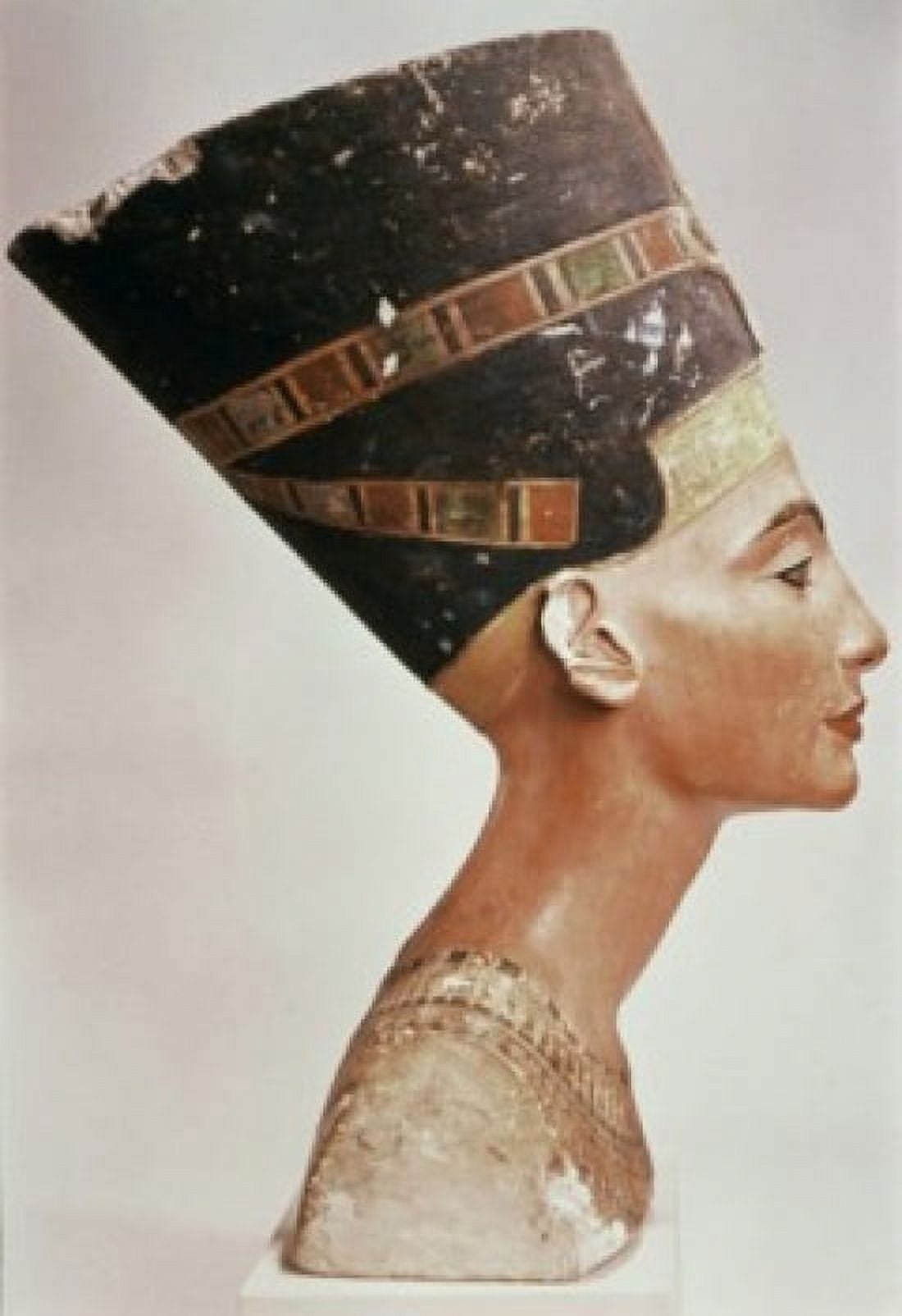 Bust of Queen Nefertiti (Profile) ca1352-36 BCE Limestone Staatliche Museen Preussischer Kulturbesitz (Agyptisches Museum und Papyrussammlung) Berlin Germany Canvas Art - (18 x 24)