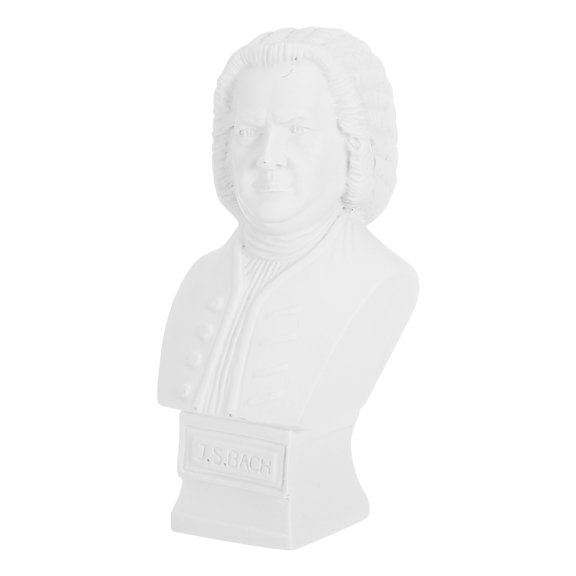 Homoyoyo 1Pcs White Resin Bust Statue for Home Decor Display