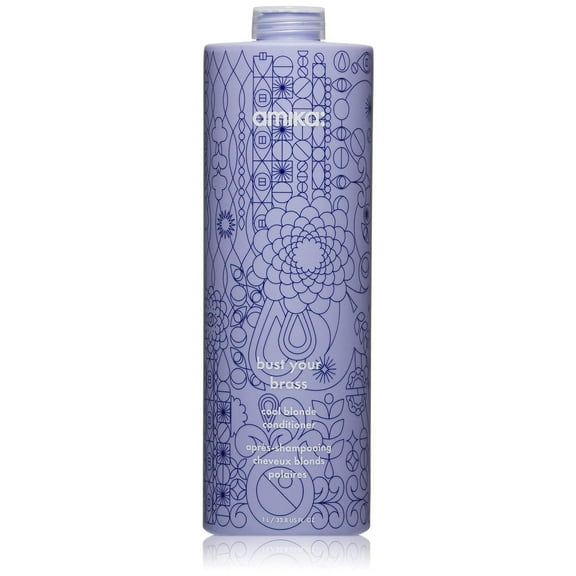 Bust Your Brass Cool Blonde Conditioner by Amika for Unisex - 33.8 oz Conditioner