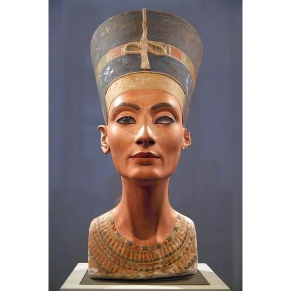 Bust of Nefertiti, Animals Figurative World Culture Unframed Photographic Print Wall Art Sold by Art.Com