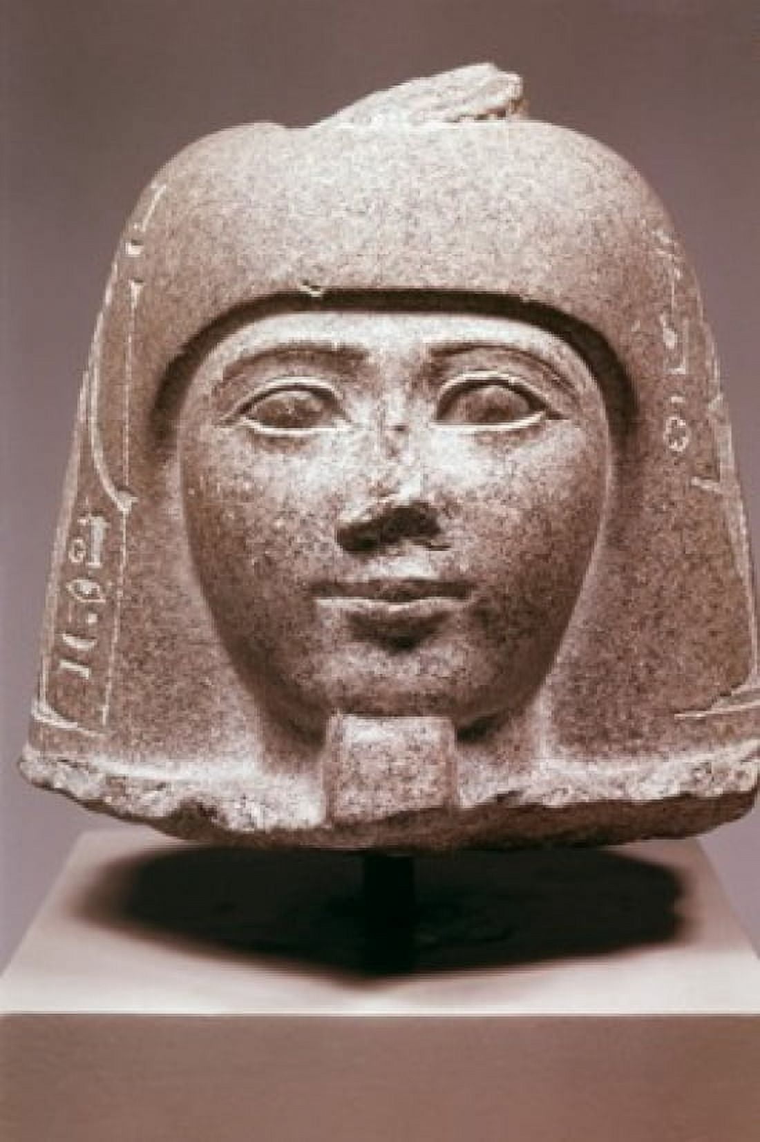 Bust of Paanmen High Priest 2800 BC Egyptian Art Sculpture Staatliche Museen Berlin Germany Canvas Art -  (18 x 24)