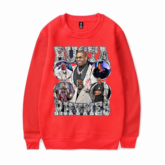 Busta Rhymes Retro Crewneck Sweatshirt Merch Casual Sweatshirt Unisex Clothing