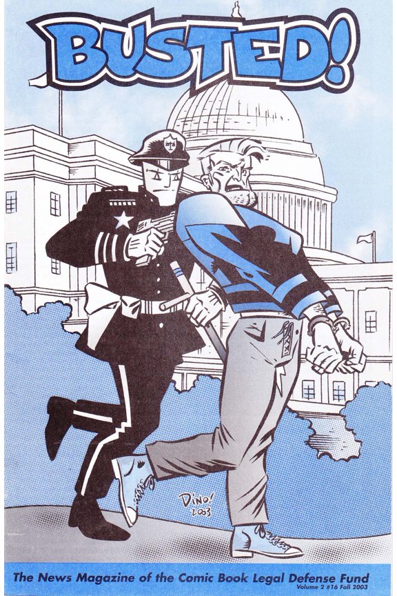 Busted! (vol. 2) #16 VF ; CBLDF Comic Book