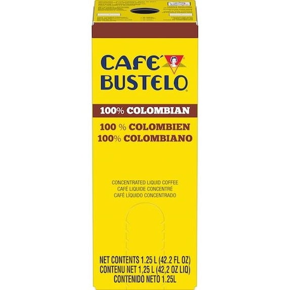 Bustelo 100 Percent Colombian Concentrated Liquid Coffee, 1.25 Liter -- 2 per case
