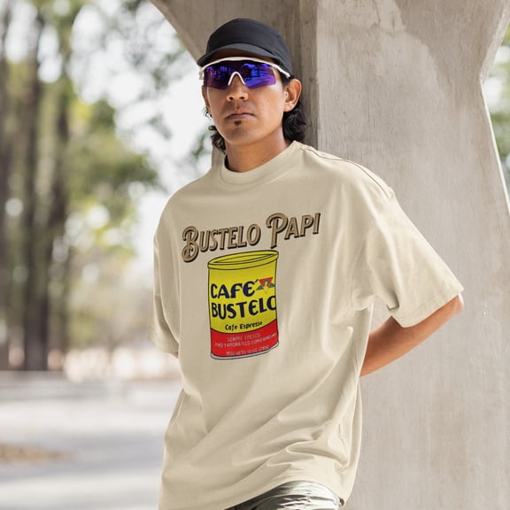 Bustelo Papi Cafecito Cafe Latino America Can T-shirt | Viral Funny Latin Tees | 3 Colors