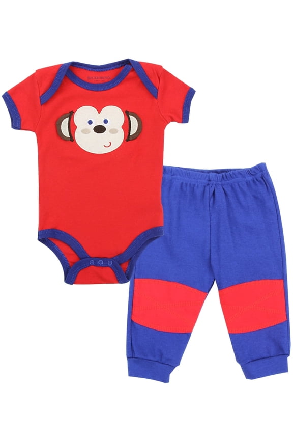 Baby Boys' 2 Piece Creeper and Pants Set