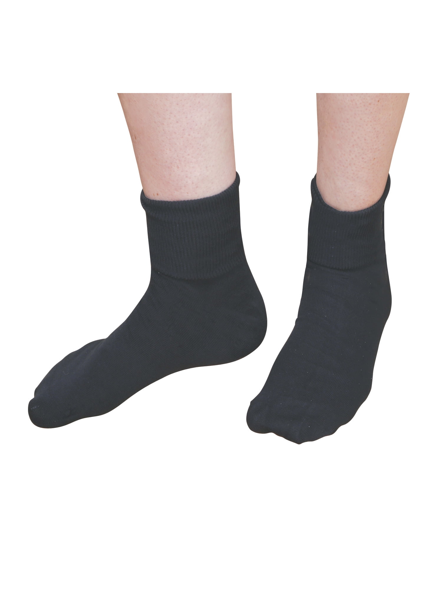  Comfy Quality Soft Breathable 100% Cotton Socks for Men & Women  6 pack (Shoe Size:Men's 5-5.5,Women's 4.5-8, Black) : Clothing, Shoes &  Jewelry