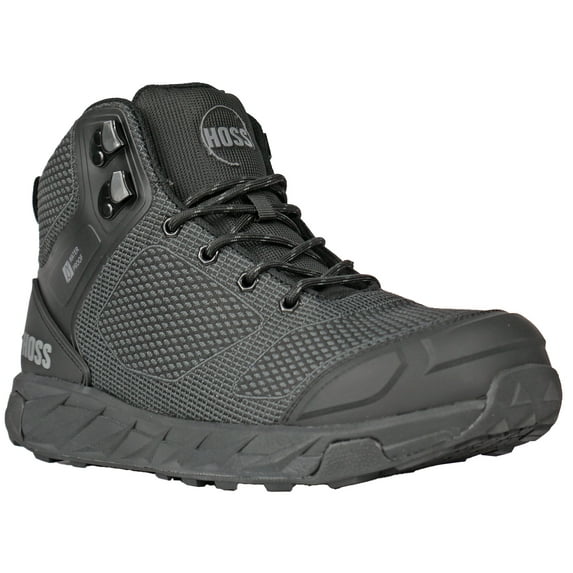 Hoss Men's Buster Hi Bubba Toe Waterproof Slip Resistant Work Sneaker