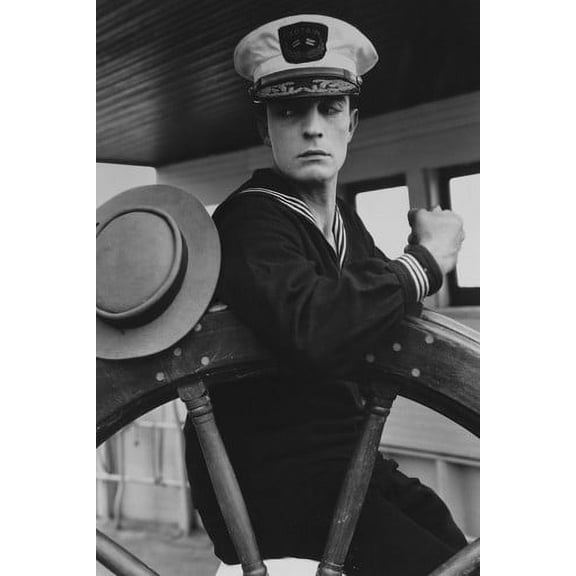 Buster Keaton B&W 24x36 Poster