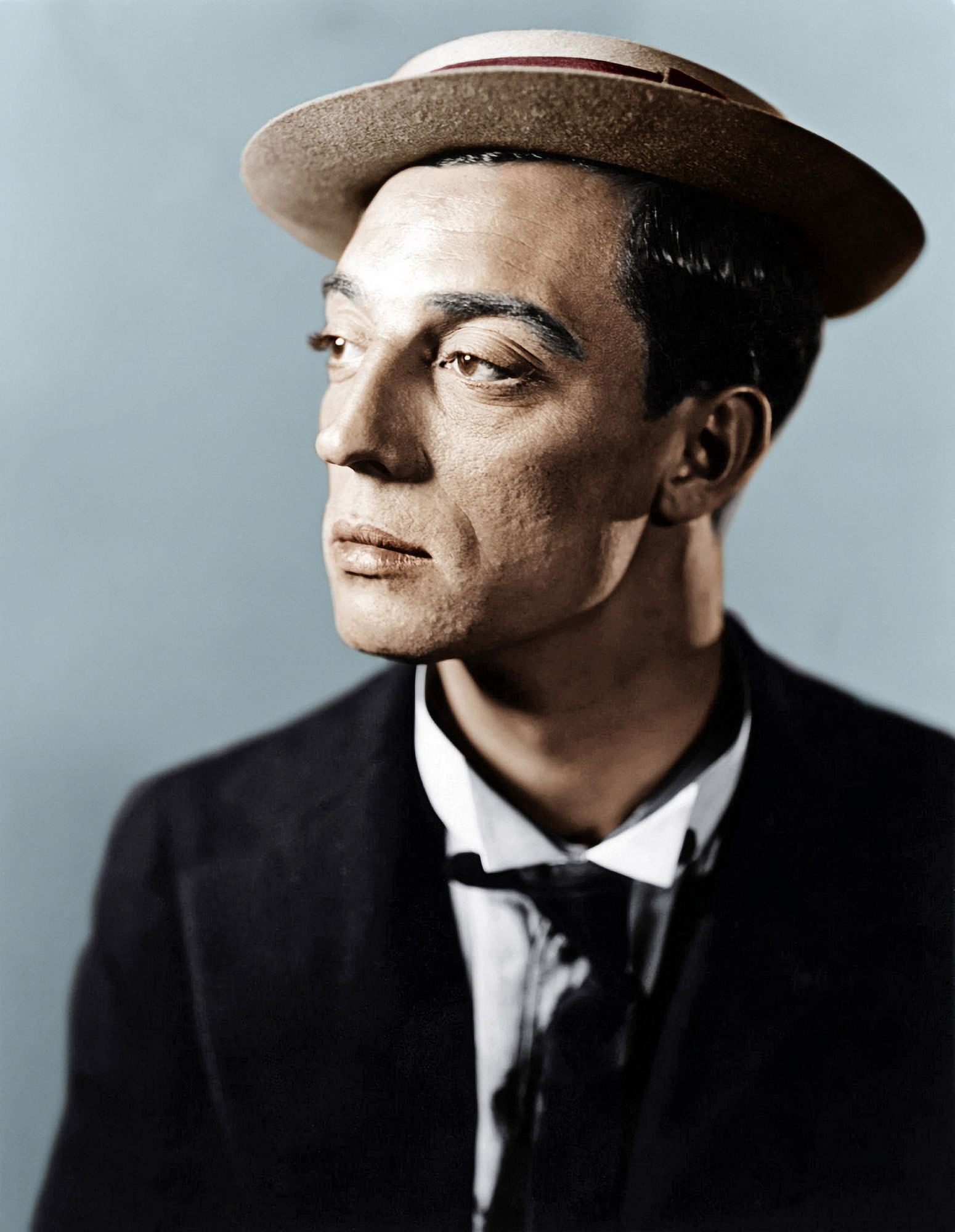Buster Keaton Canvas Art - (16 x 20)