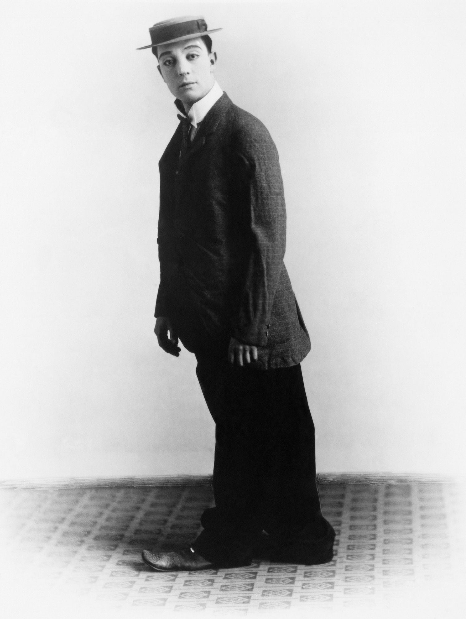 Buster Keaton Canvas Art - (16 x 20)