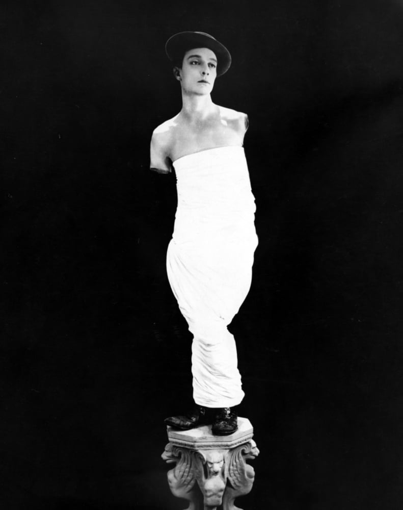 Buster Keaton Canvas Art - (16 x 20)