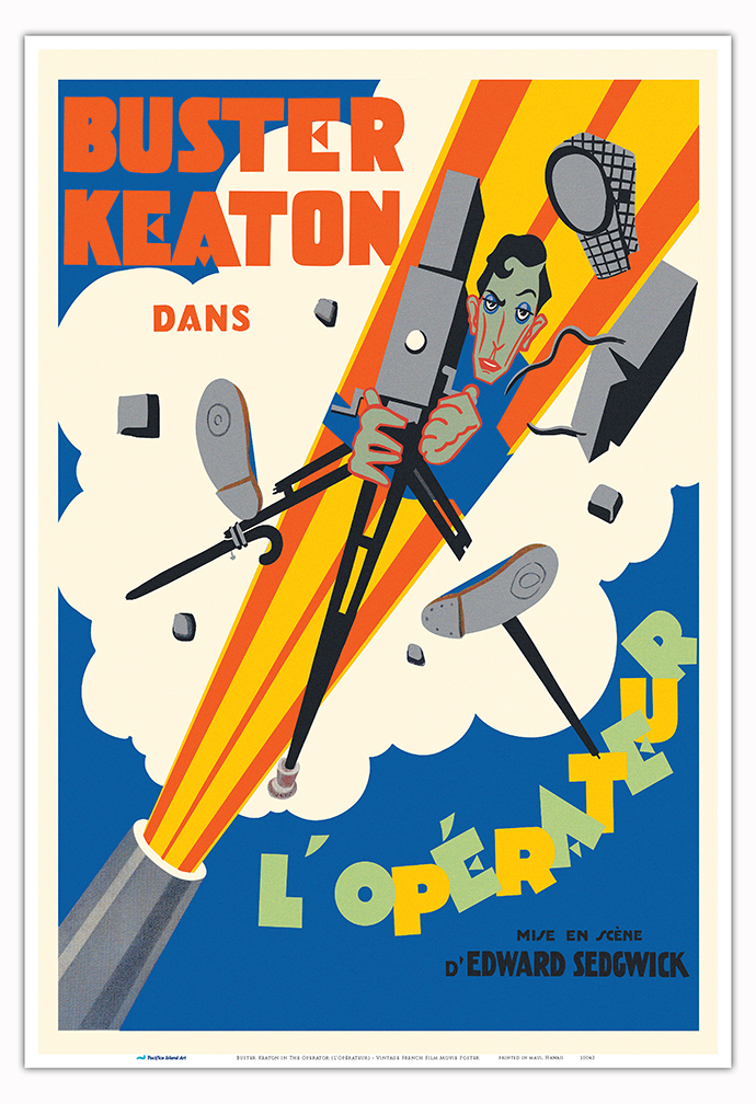邦楽 THE KERTI OKKAR / cinema Buster-Keaton-in-The-Operator-