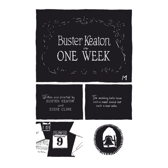 Buster Keaton Comics Buster Keaton's One Week, Book 4, (Paperback)