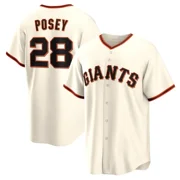 Buster Posey #28 Baseball Jersey, Giants Casual Game Button Down Short Sleeve Shirt for Men and Youth