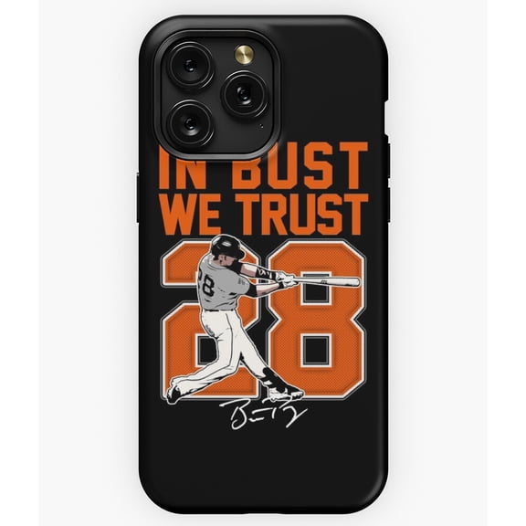 Buster Posey San Francisco Giants Baseball A10412 Phone Case for iPhone 11 to 17 Pro Max