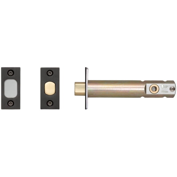 Buster + Punch NDT-351737 Tubular Privacy Deadbolt Door Latch Only For 3-3/4" Backset -