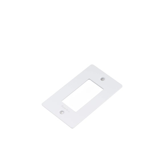 Buster + Punch Npl-023061 Wall Plates Single Rocker Switch Outlet - White