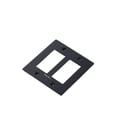 thumbnail image 1 of Buster + Punch Npl-023063 Wall Plates Double Rocker Switch Outlet - Black, 1 of 7