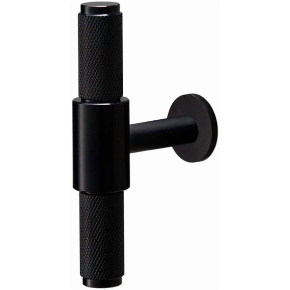 Buster + Punch Utb-023975 Cross 3-3/4" T Bar Luxury Bespoke Industrial Diamond Knurl