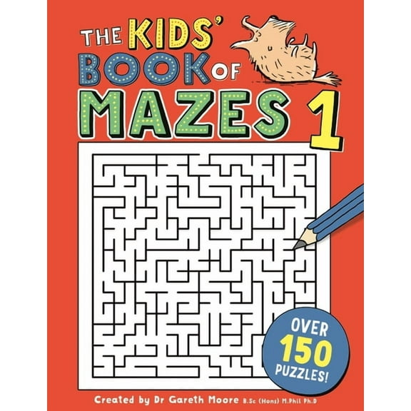 Buster Puzzle Books The Kids' Book of Mazes 1, (Paperback)