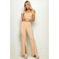 thumbnail image 1 of Bustier Crop Top & Front Slit Wide Leg Pants, 1 of 2
