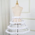 thumbnail image 1 of Bustle Petticoat Cage Petticoat Underskirt Wedding Petticoat Cage Bride Dress Petticoat, 1 of 6