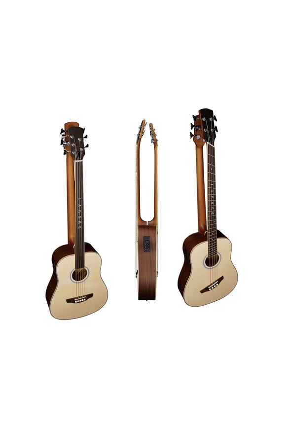 Guitar 5 String Bass /4 String Fanned Fret Acoustic/Electric, Travel Guitar 2021