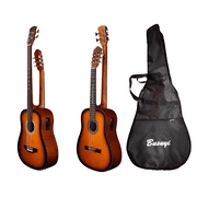 Busuyi Guitar 5 String Fretless Bass /6 String Classical /Electric, Travel Guitar + Bag 2023