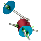 Bird Toys for Large Birds (Barrel) | Treat Dispenser for Macaws, Cockatoos, Cockatiel & Parrots | Bird Foraging Toy for Medium to Extra Large Birds | Natural Foraging Behavior Builder | Colorful Toys