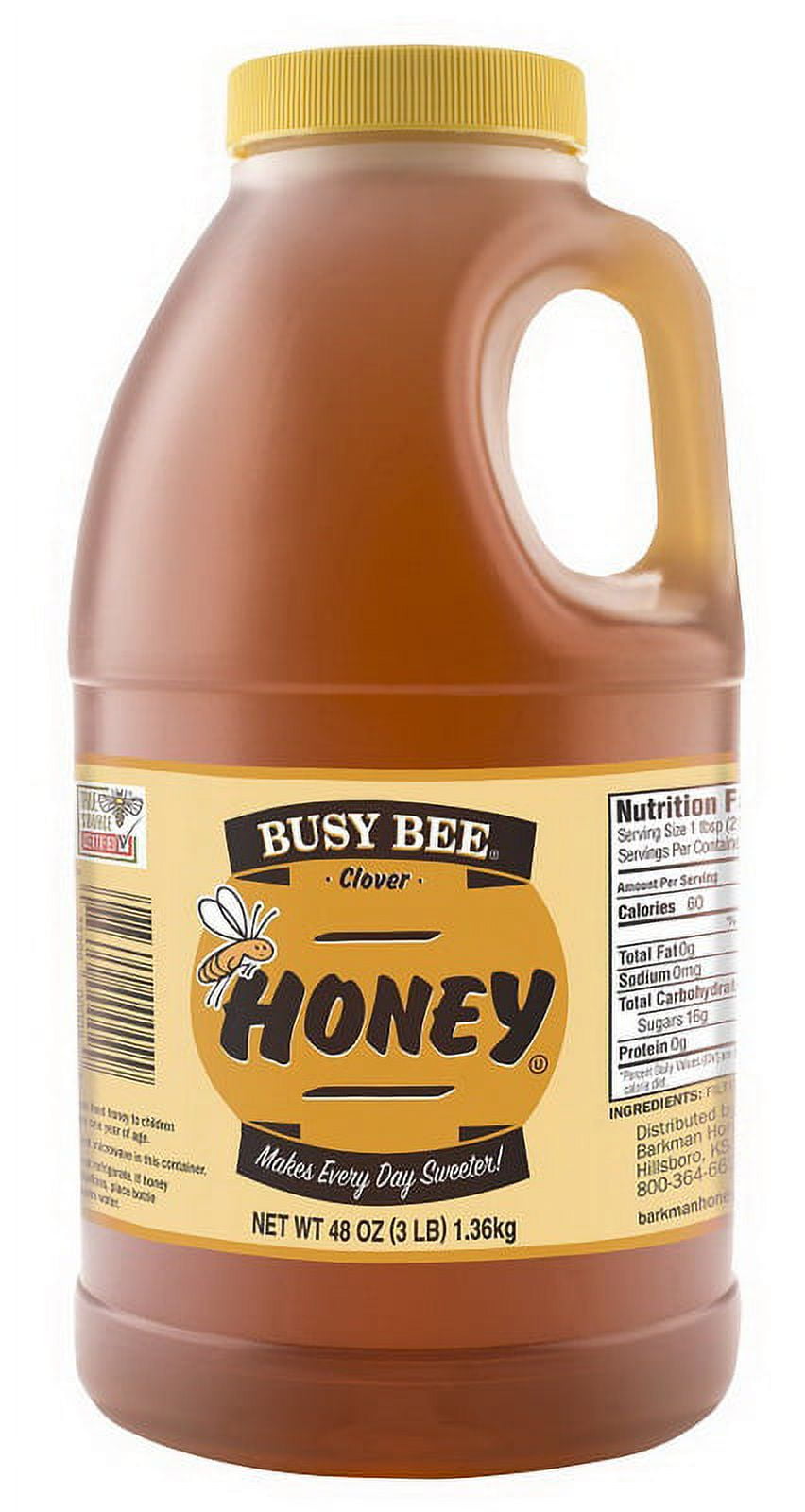 Busy Bee Honey Bulk, 48 Ounce, 6 Per Case