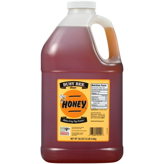 Busy Bee Clover Honey Bulk, 192 oz - Case of 4