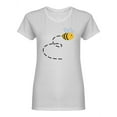 thumbnail image 1 of Busy Bee Design Shaped Tee Women's -Image by Shutterstock, 1 of 2