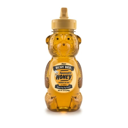 Busy Bee, . Honey, 12 oz Plastic Bear Bottle