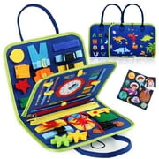 Toddler Busy Board Montessori Sensory Activity Toy