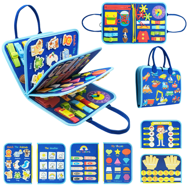 Busy Board Montessori Toys for Toddlers Preschool Learning Sensory Board