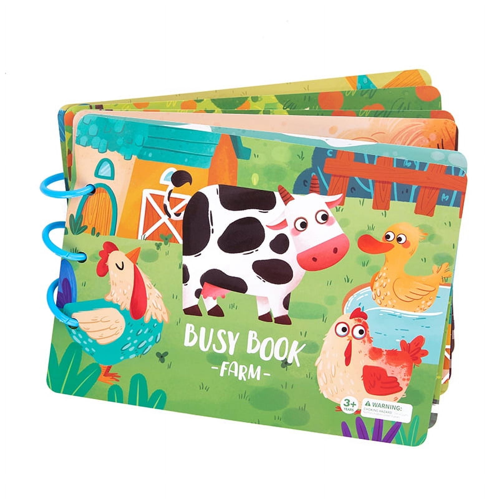 Busy Book Printable - 82 Pages Of Toddler Montessori Activities | Learning Binder & Preschool