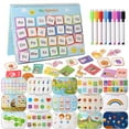 thumbnail image 1 of Busy Books for Kids Montessori Preschool Learning Activities Latest 29 Themed - Workbooks Activity Binders Travel Toys for Toddlers Ages 3+, Autism Learning Materials and Tracing Coloring Books, 1 of 10
