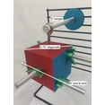thumbnail image 1 of Bird Toys for Large Birds (Busy Box) | Treat Dispenser for Macaws, Cockatoos & Parrots | Bird Foraging Toy for Medium to Extra Large Birds | Natural Foraging Behavior Builder | Durable Cage Accessory, 1 of 3