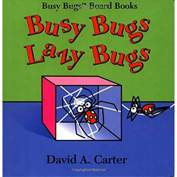 Pre-Owned Busy Bugs, Lazy Bugs (Hardcover) by David A Carter