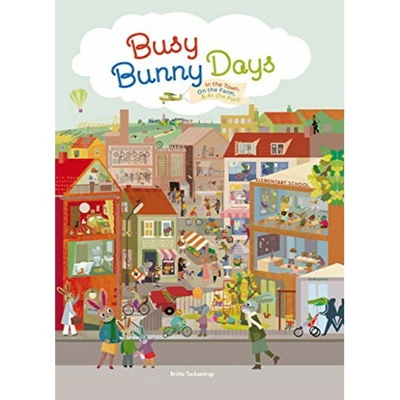 Pre-Owned Busy Bunny Days: In the Town, On the Farm & At the Port (Hardcover) by Chronicle Books