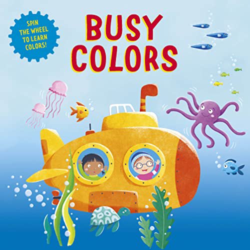 Pre-Owned Busy Colors: Spin the Wheel for a Learning Adventure! (Board book) 1948418738 9781948418737