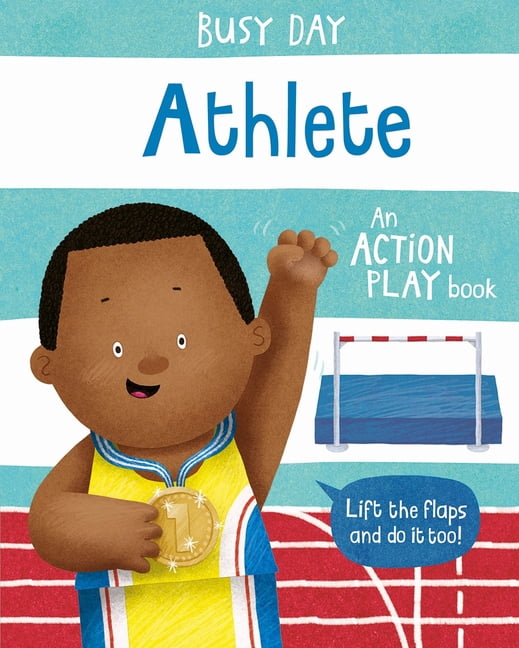Busy Day Athlete, (Board Book)
