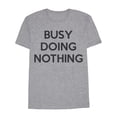 thumbnail image 1 of Busy Doing Nothing Men's and Big Men's Graphic T-shirt, 1 of 2