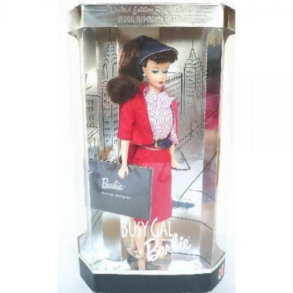 Barbie Busy Gal Doll, 1960 Limited Edition Reproduction, Red